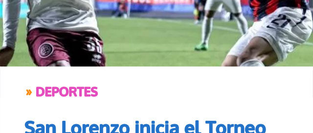 San Lorenzo inicia el Torneo Apertura frente a Lanús en medio de su crisis institucional